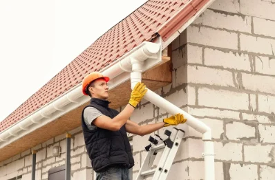 Pose et remplacement de gouttières à Beuvraignes